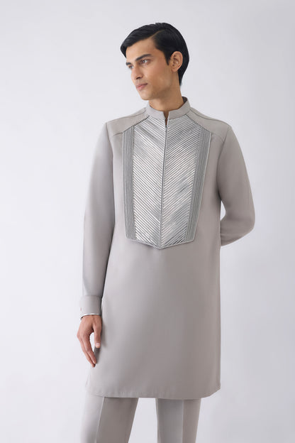 Corded Yoke Style Kurta