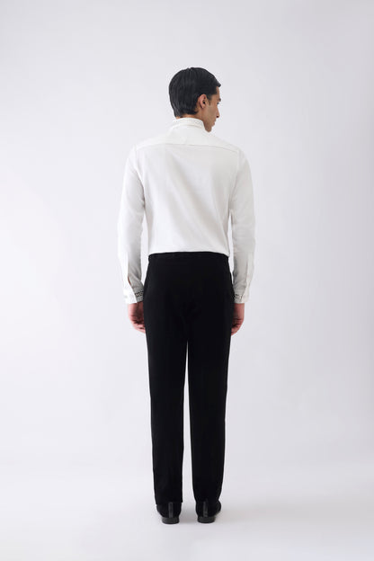 Metallic Hand Woven Textile Shirt