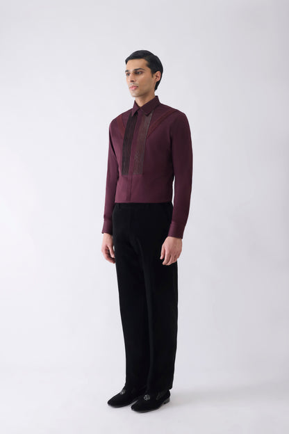 Metallic Corded Shirt