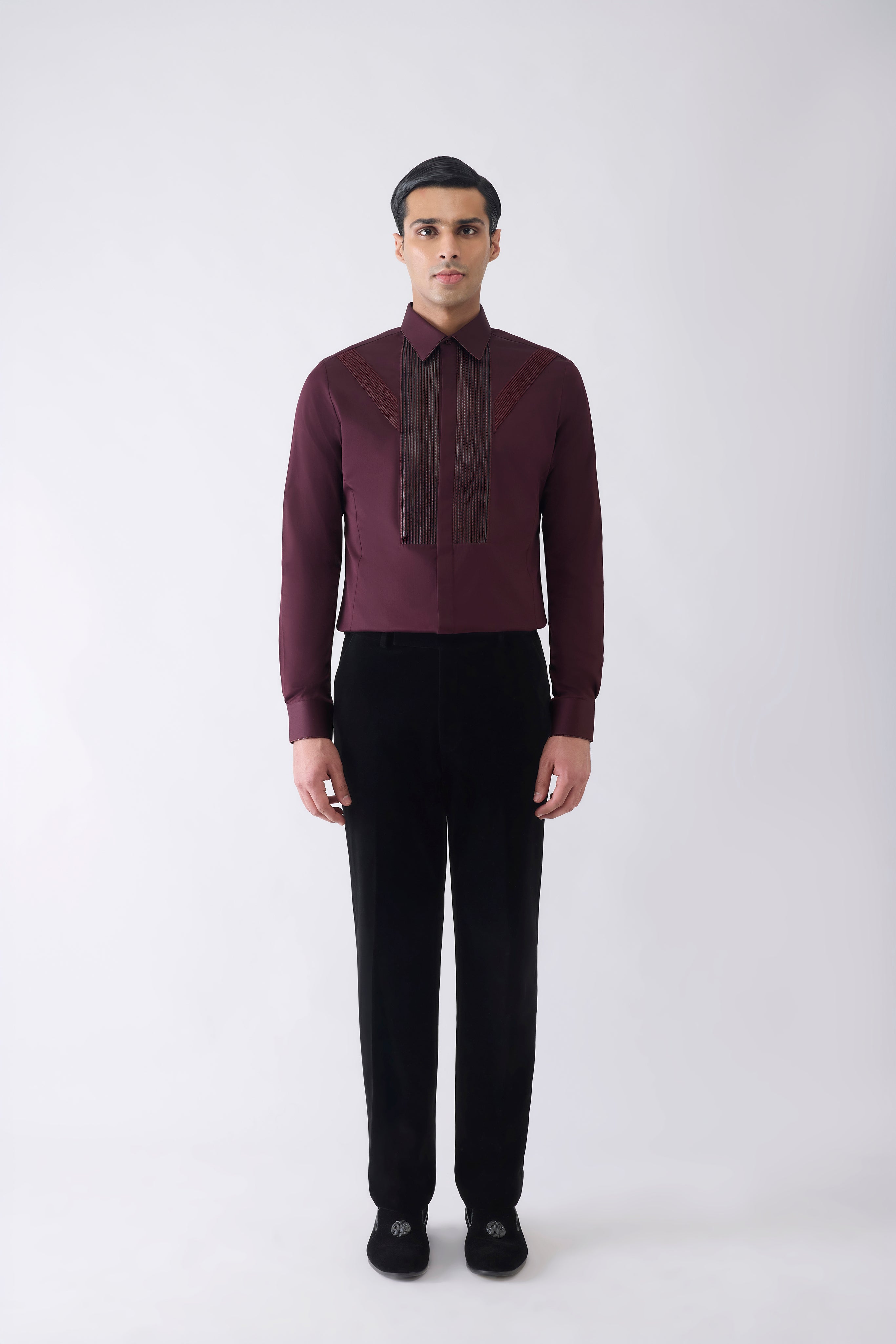 Metallic Corded Shirt
