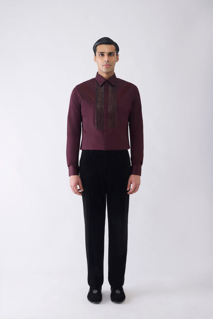 Metallic Corded Shirt