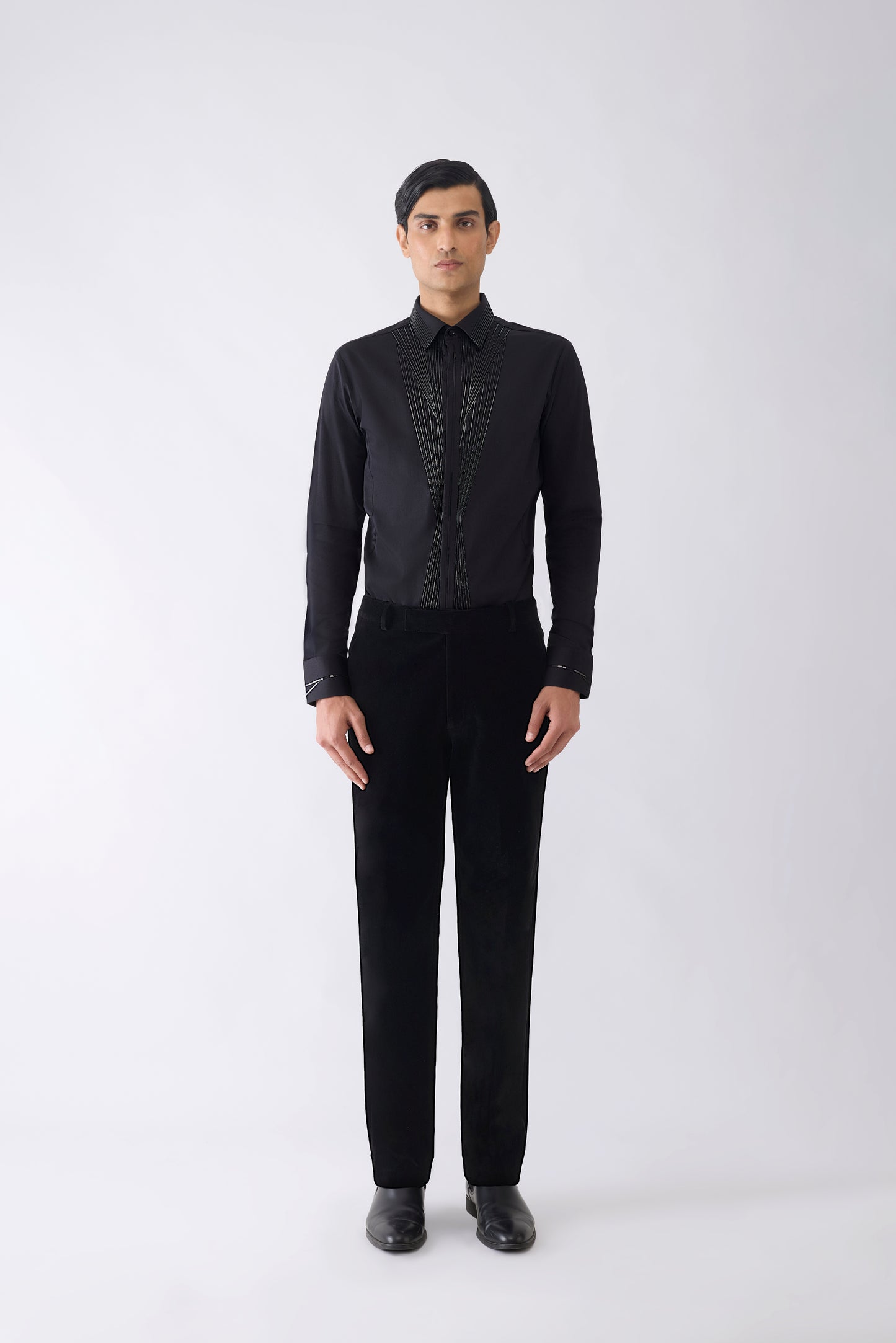 Metallic Corded Shirt