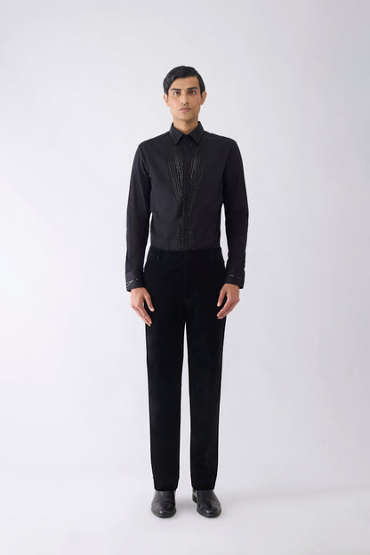 Metallic Corded Shirt