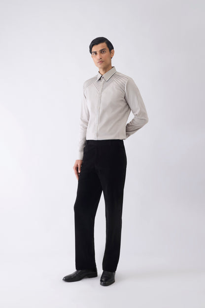 Engineered Metallic Corded Shirt