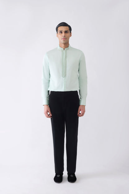Corded Yoke Shirt
