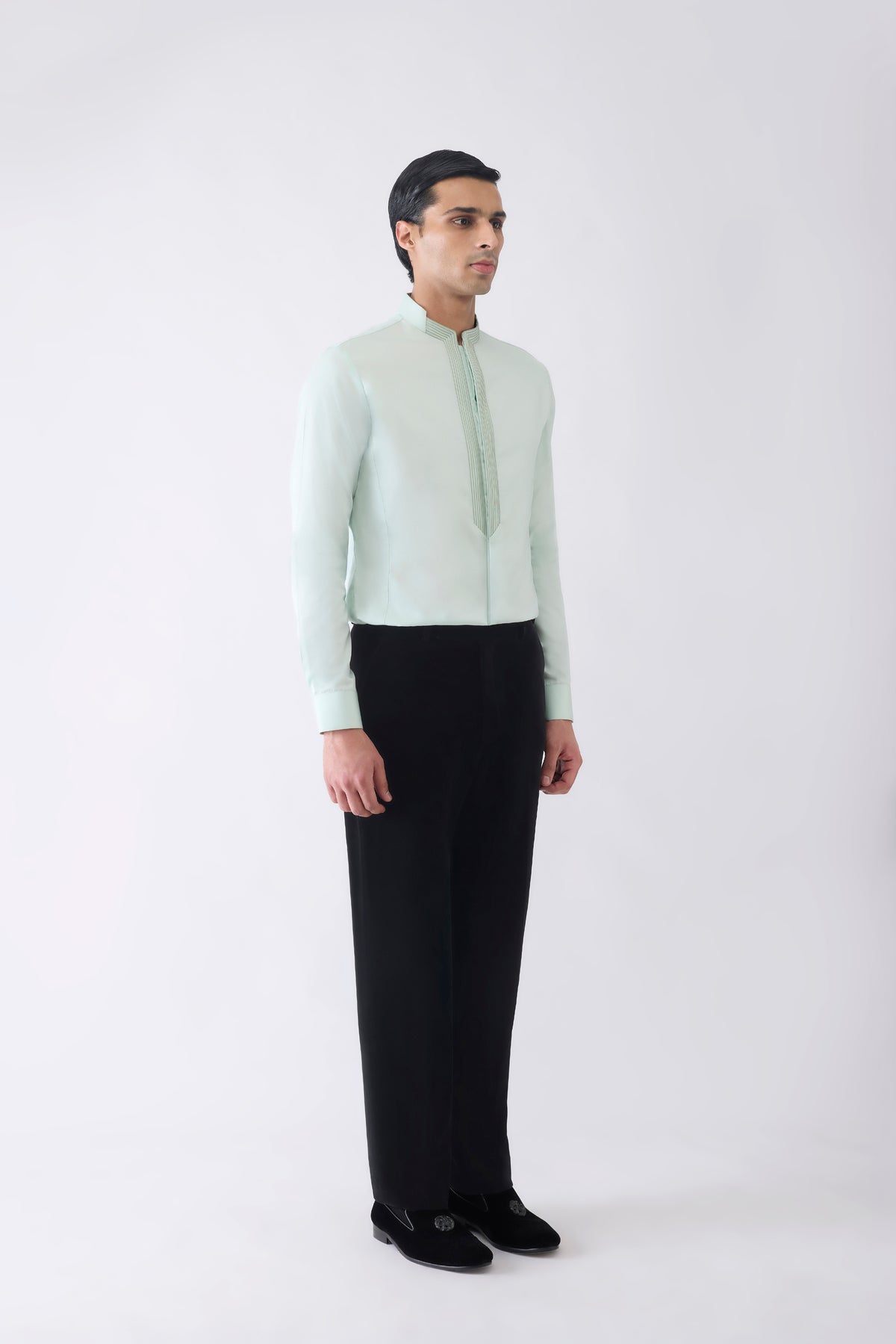 Corded Yoke Shirt