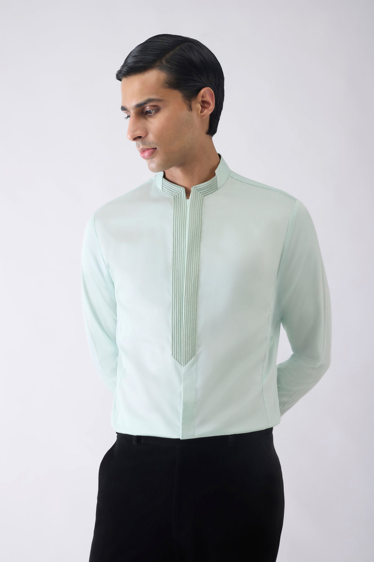 Corded Yoke Shirt