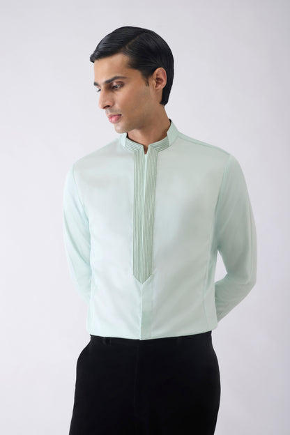 Corded Yoke Shirt