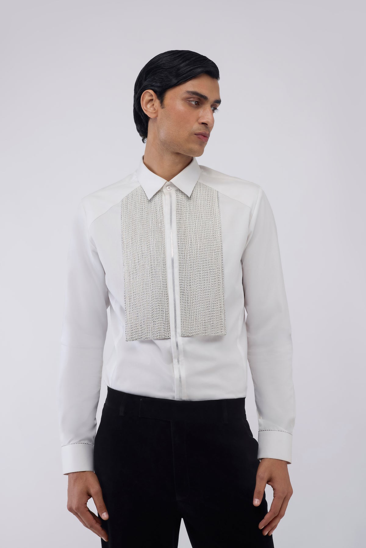Corded Yoke Shirt