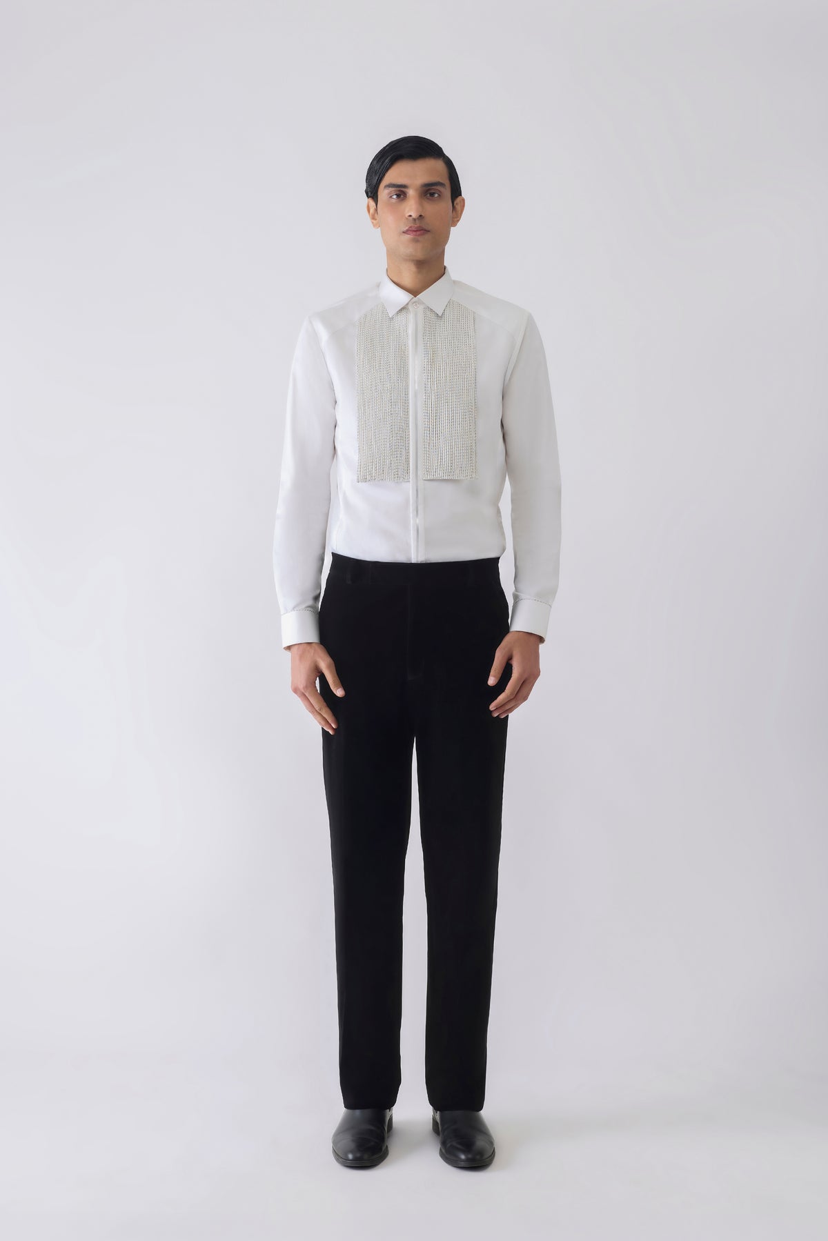 Corded Yoke Shirt