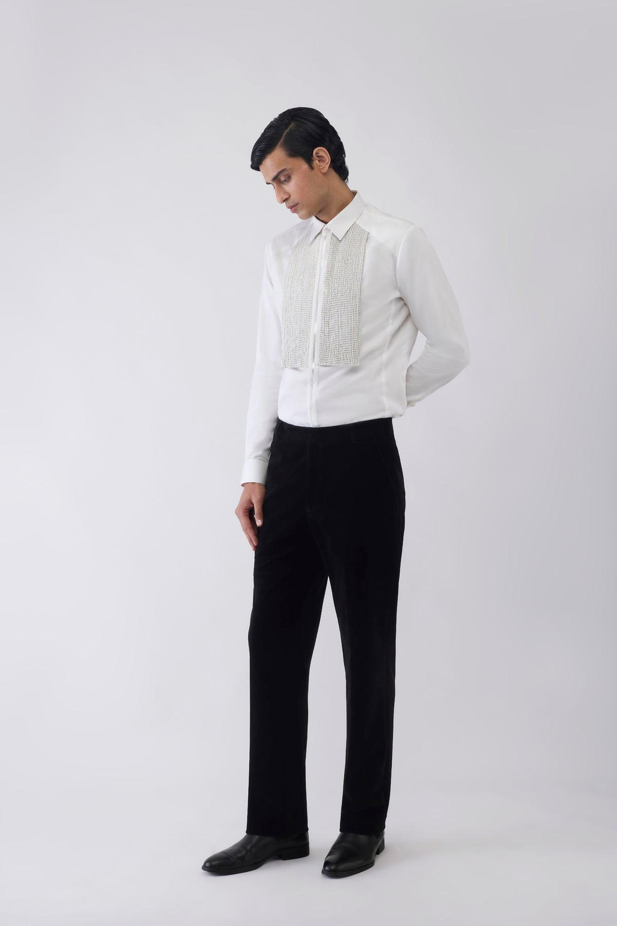Corded Yoke Shirt