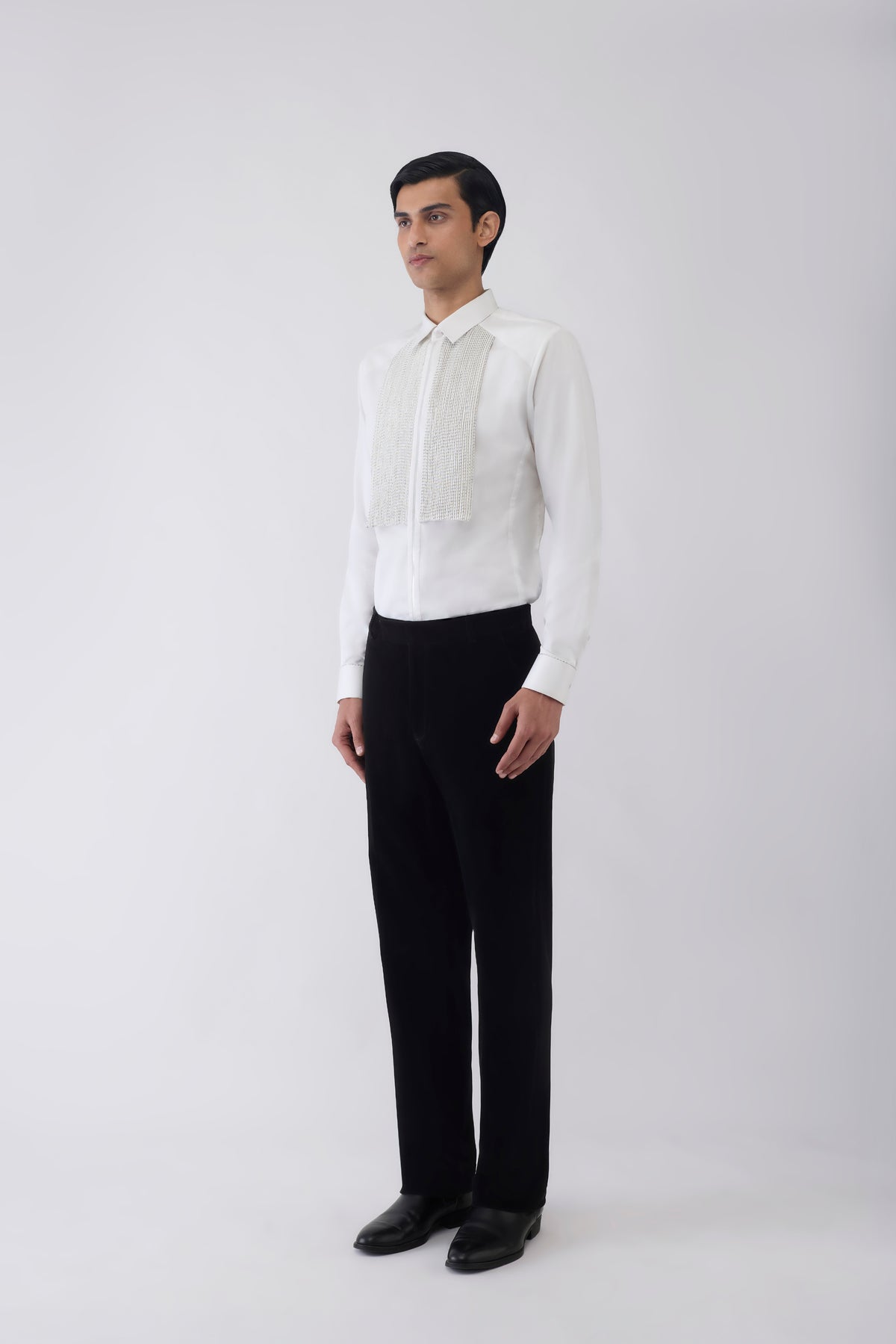 Corded Yoke Shirt