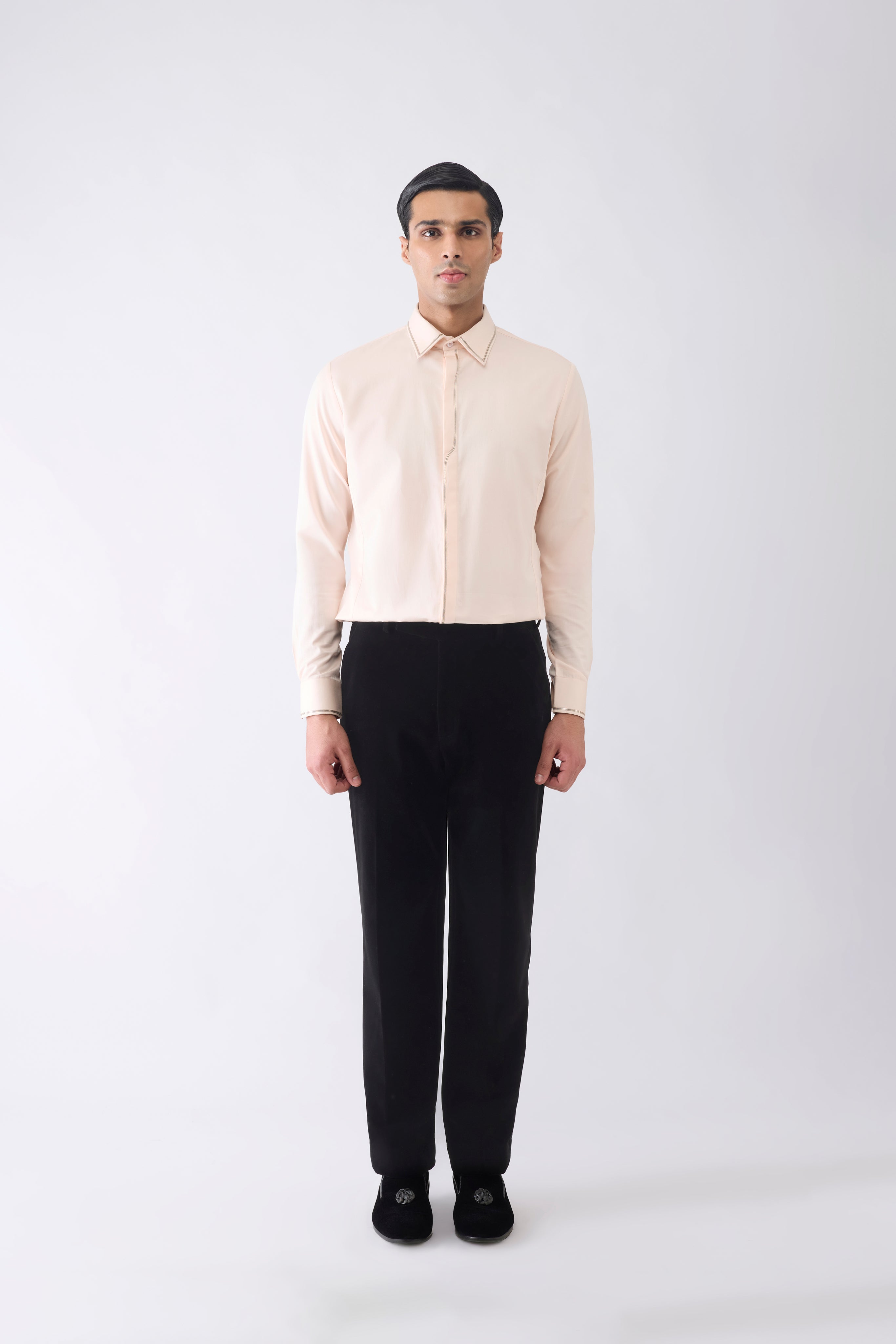 Structured Cord Detail Shirt