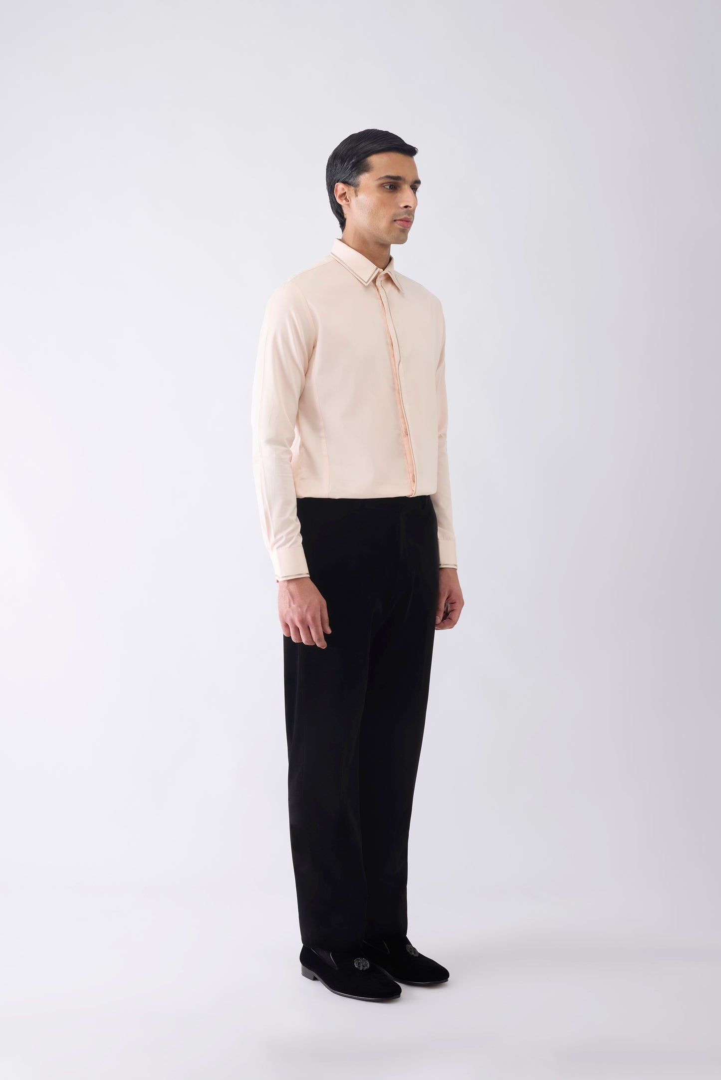 Structured Cord Detail Shirt