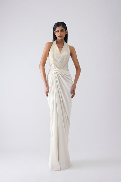 Metallic Moulded Gown
