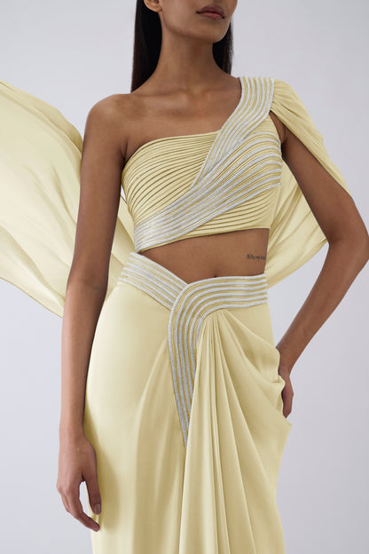 Moulded Crystalvein Top and Skirt