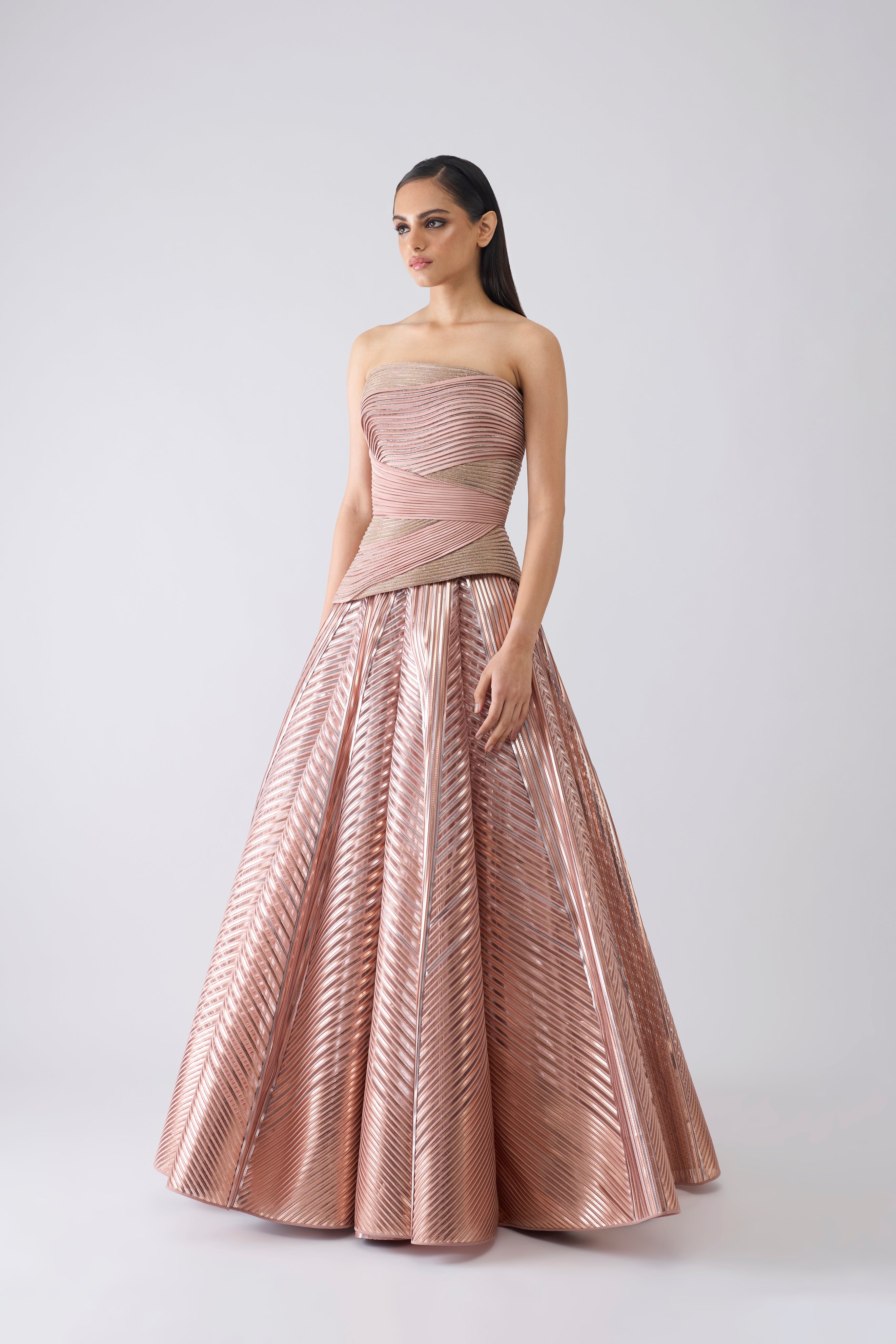 Structured Crystalvein Corset and Skirt