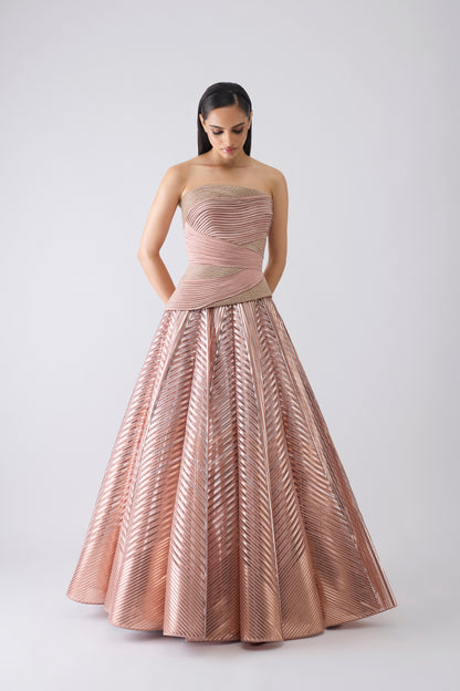 Structured Crystalvein Corset and Skirt