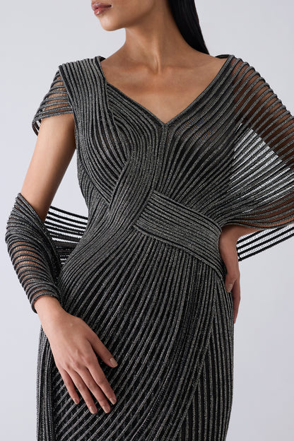 Structured Crystalvein Gown