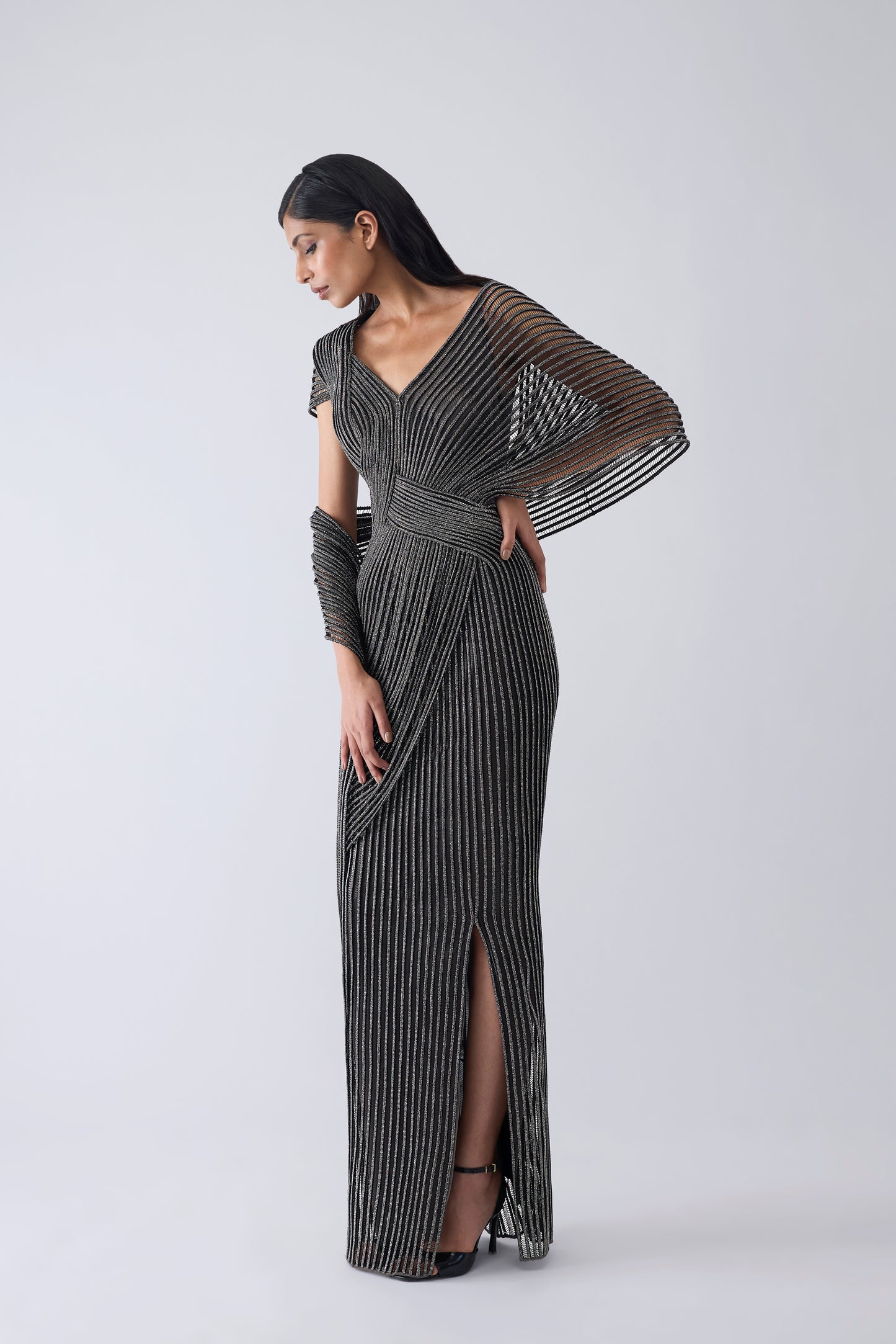 Structured Crystalvein Gown