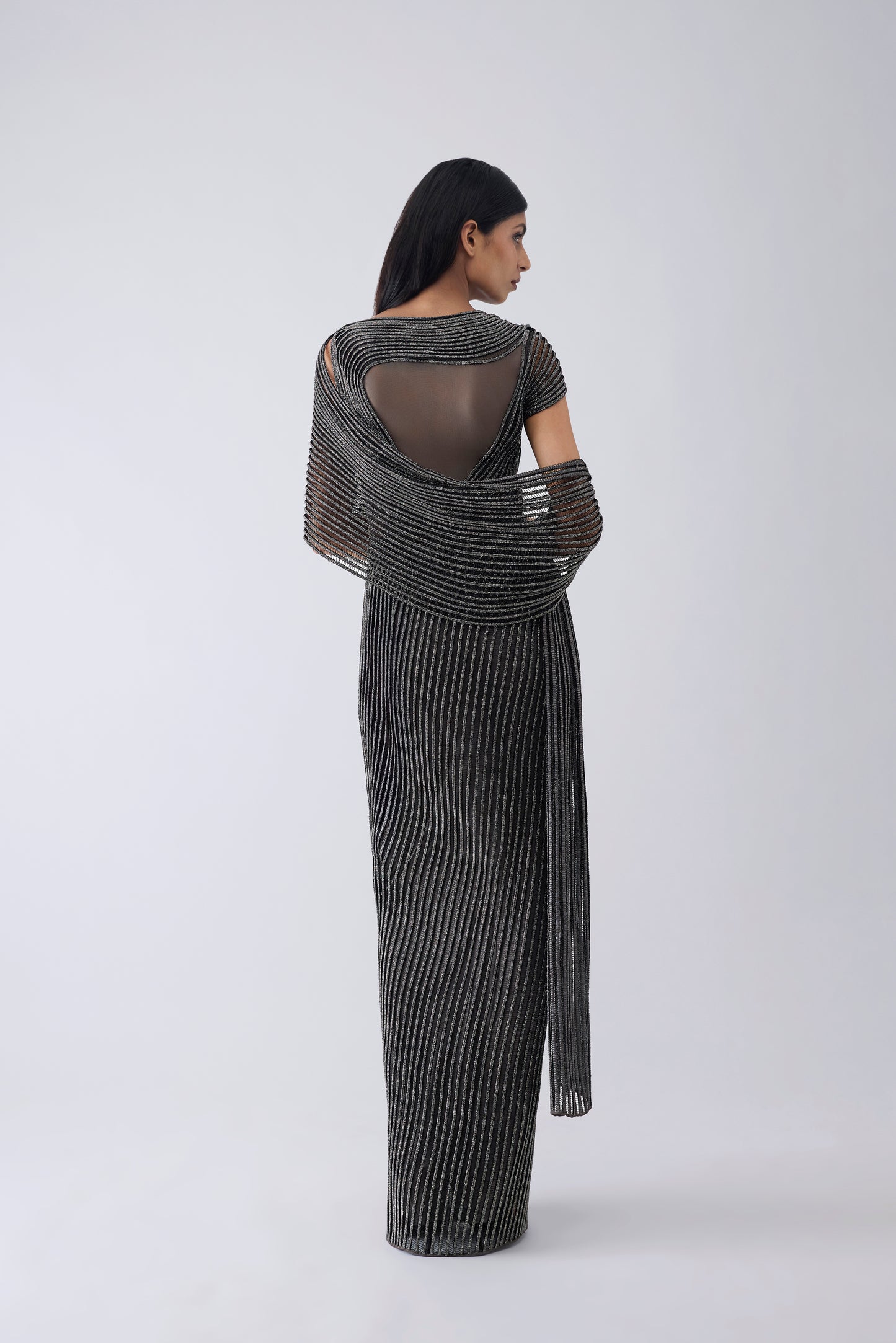 Structured Crystalvein Gown
