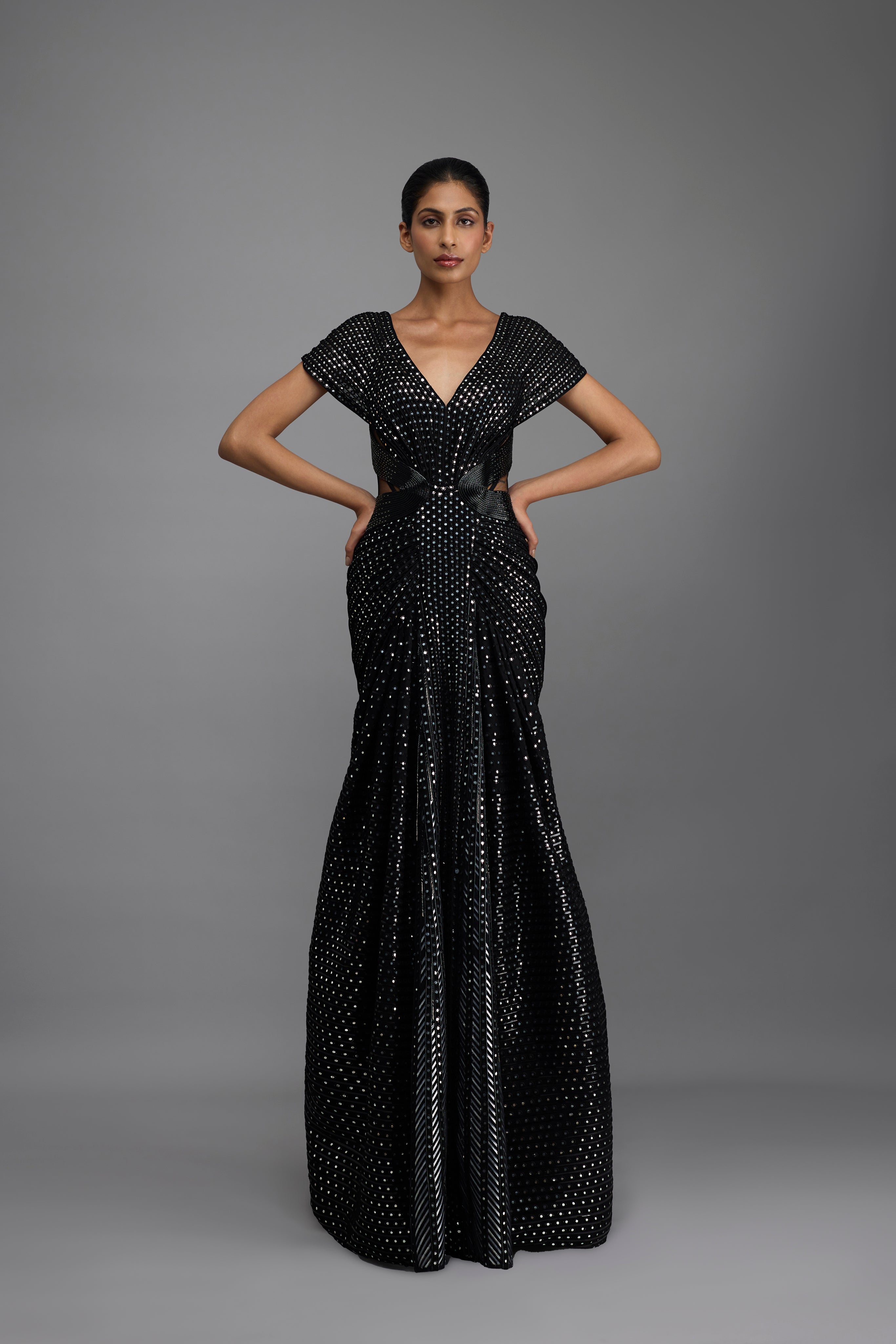 Moulded Mirrorwork Gown