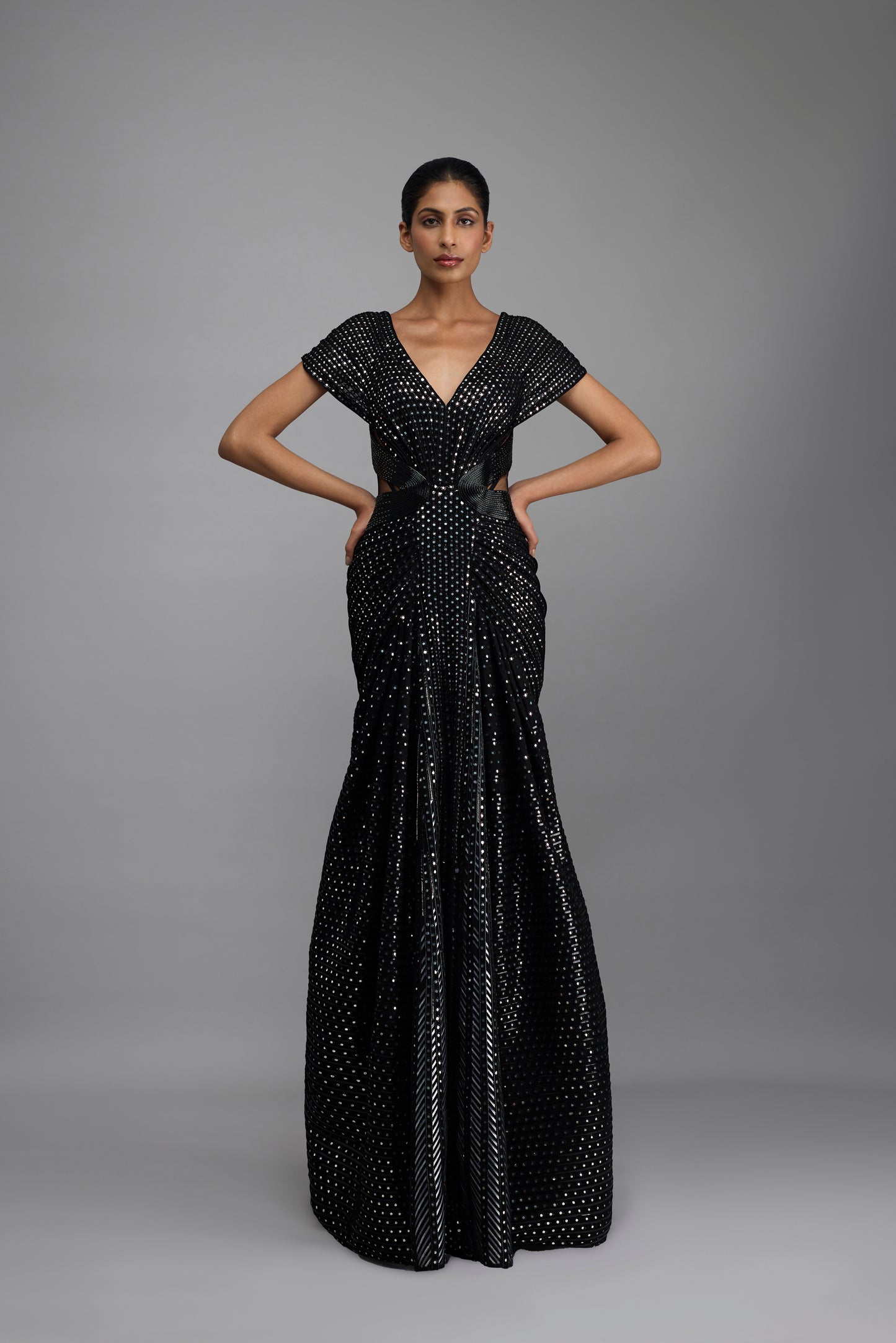 Moulded Mirrorwork Gown