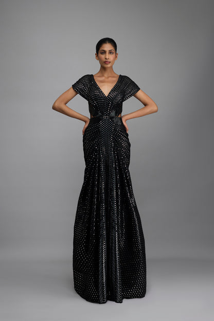 Moulded Mirrorwork Gown