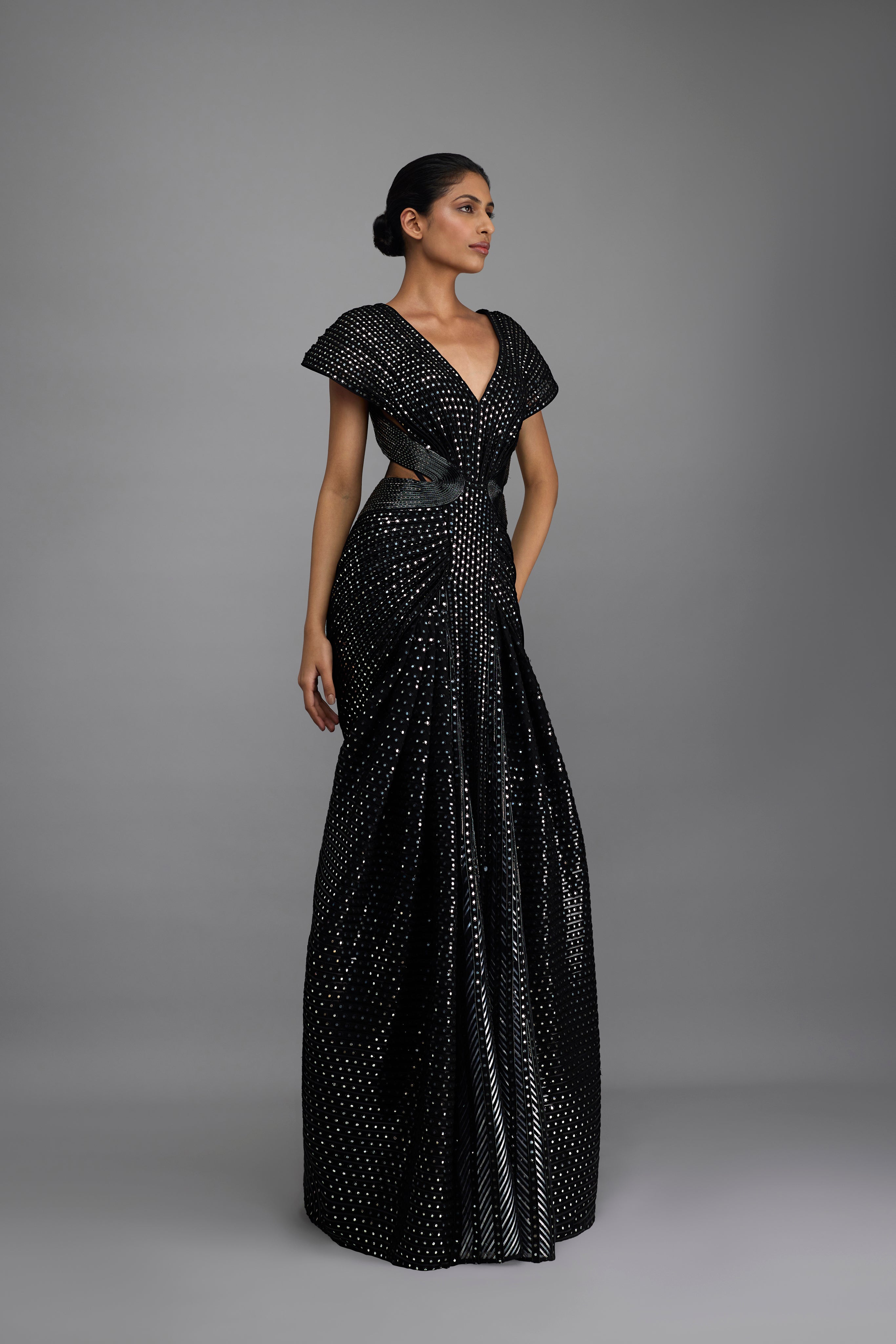 Moulded Mirrorwork Gown