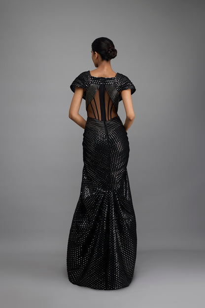 Moulded Mirrorwork Gown