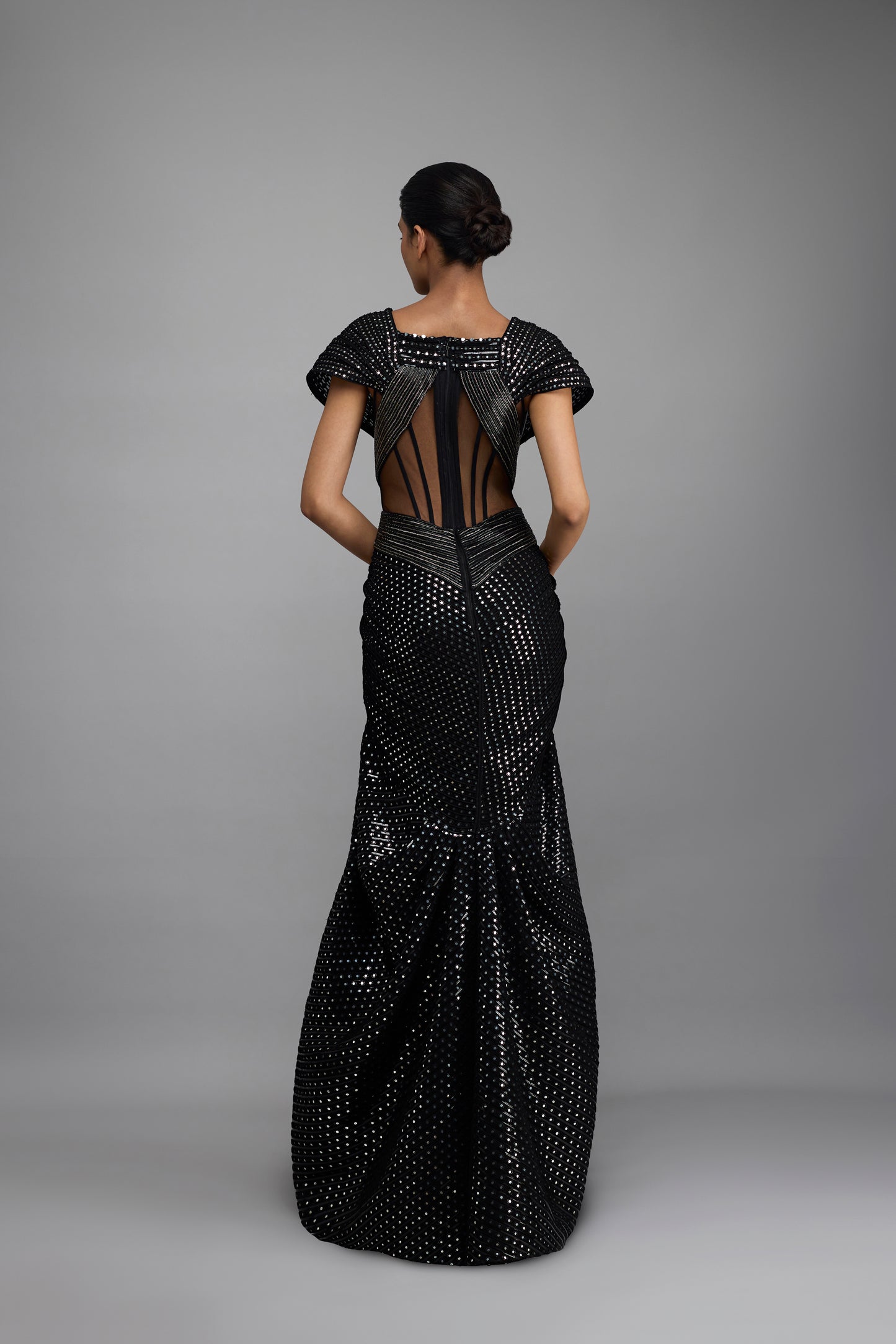 Moulded Mirrorwork Gown