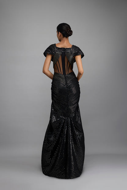 Moulded Mirrorwork Gown