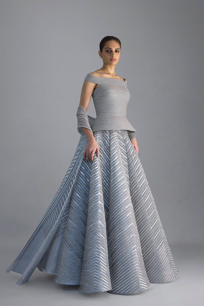 Crystalvein Corset And Skirt
