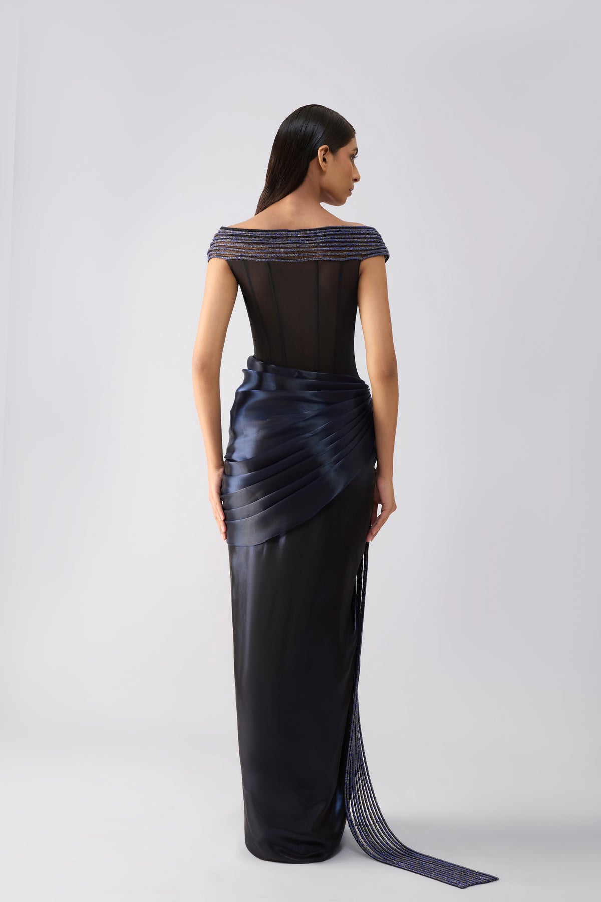 Moulded Crystalvein Gown