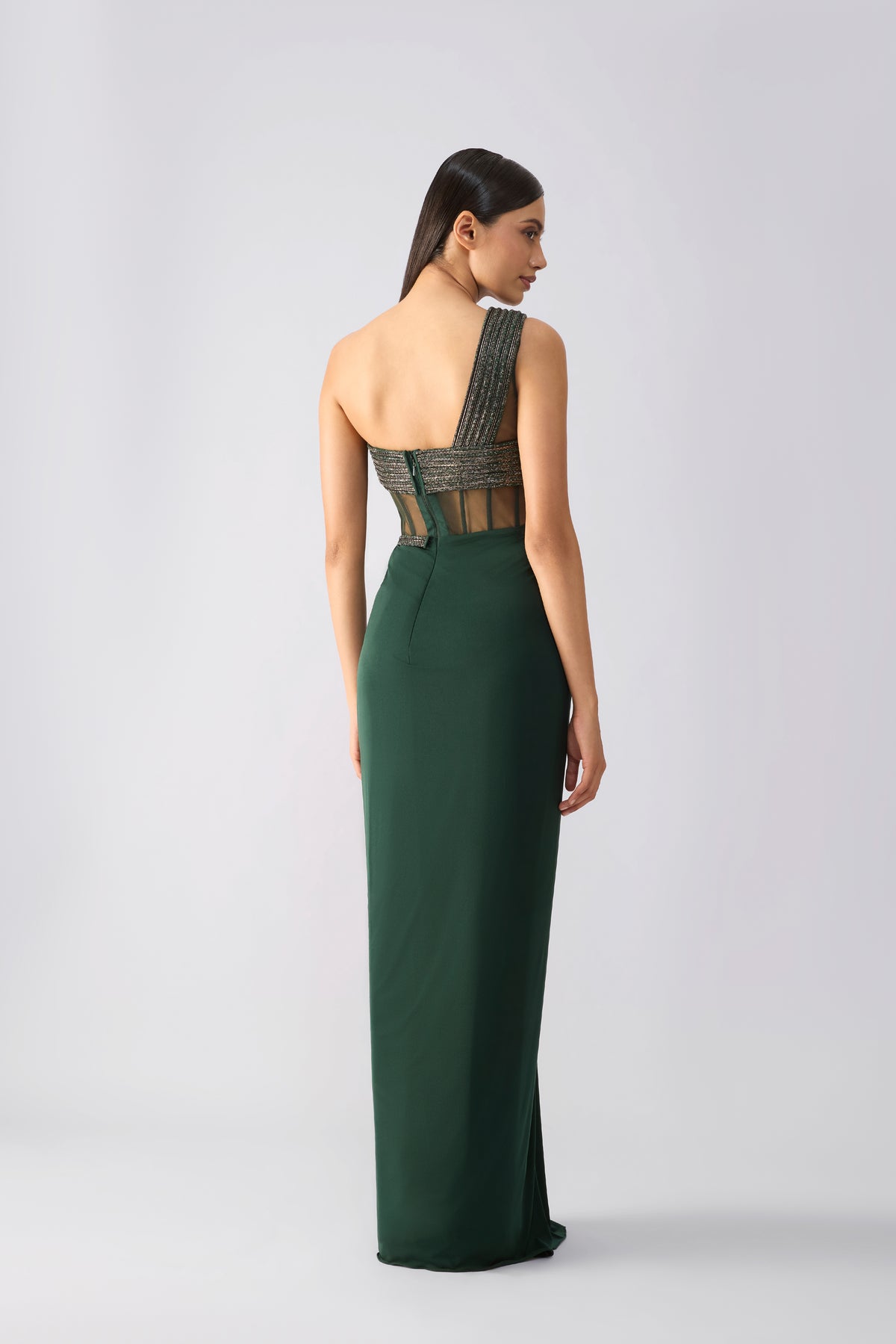 Moulded Crystalvein Gown