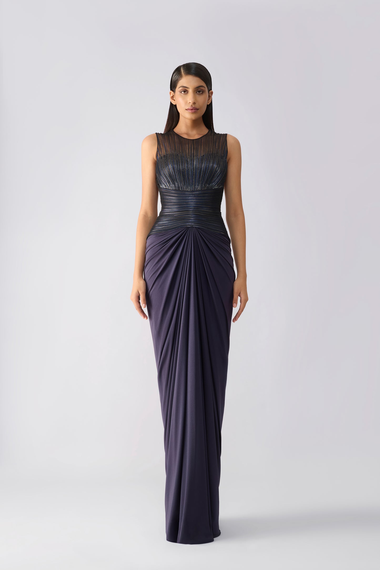 Moulded Crystalvein Gown
