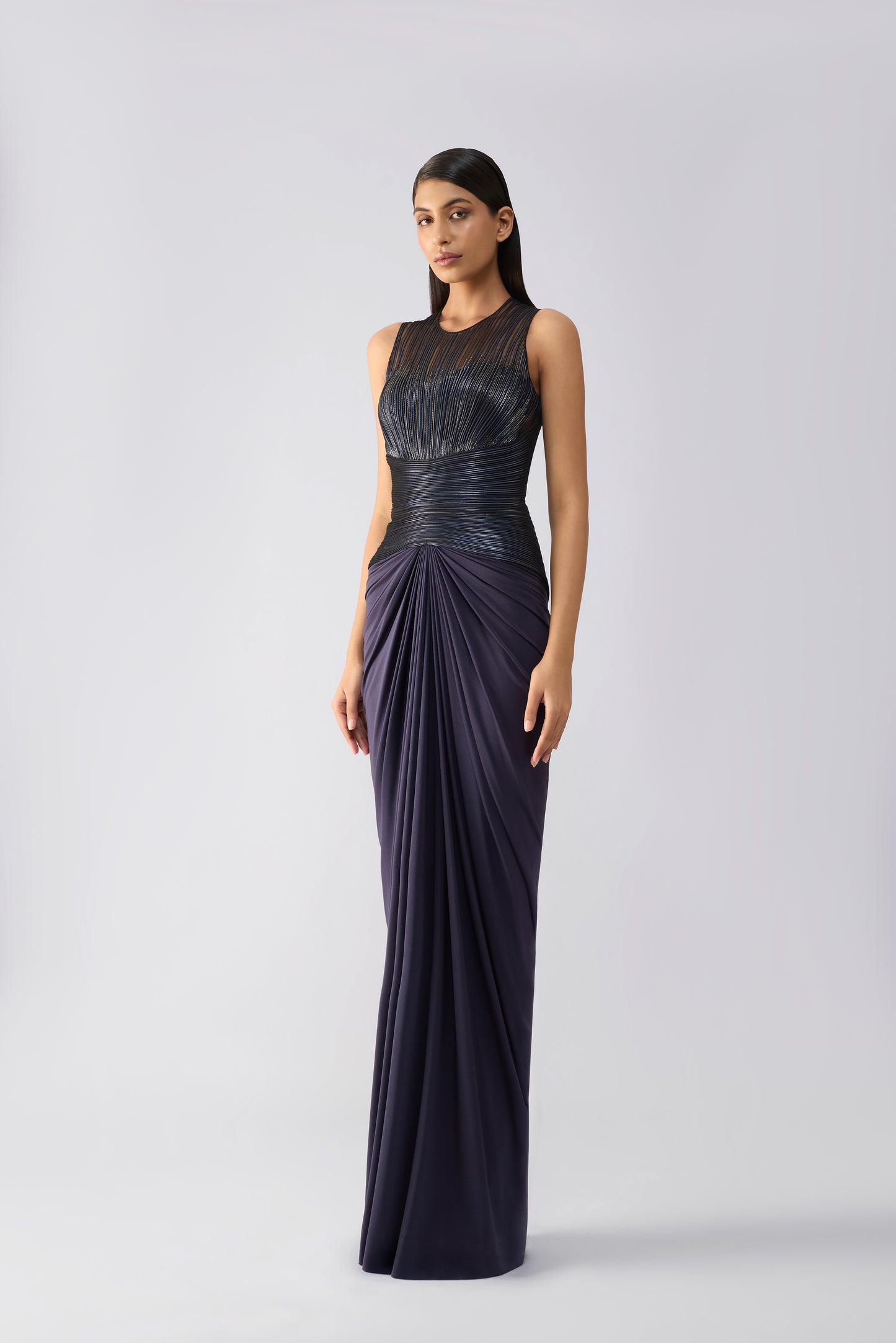 Moulded Crystalvein Gown