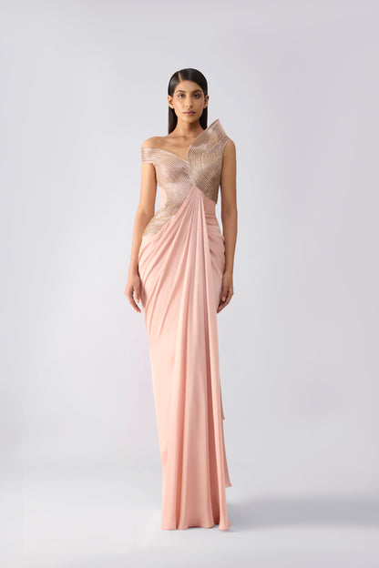 Structured Corded Gown