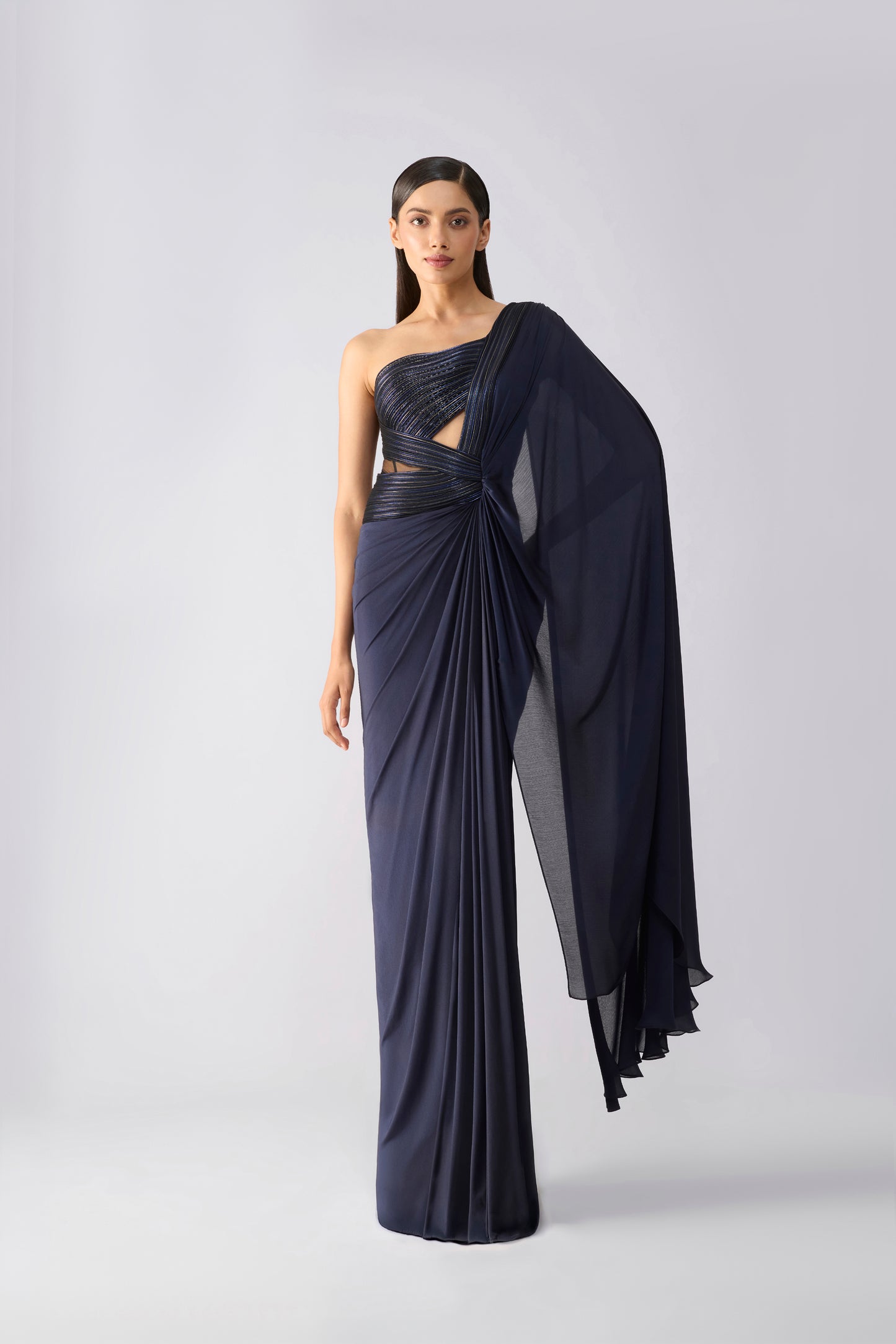Moulded Corded Saree