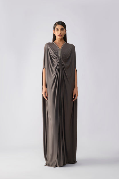 Draped Crystalvein Dress