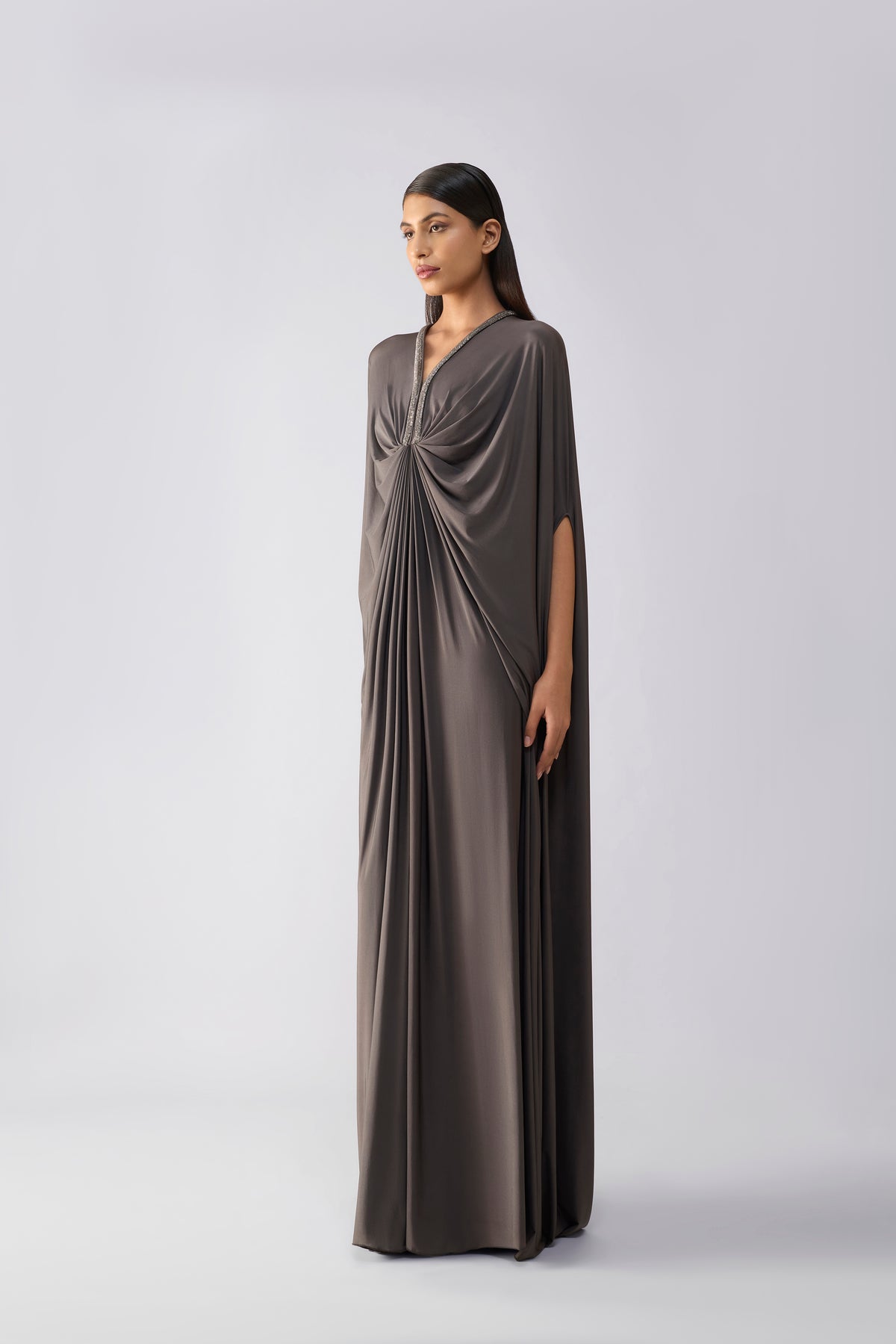 Draped Crystalvein Dress