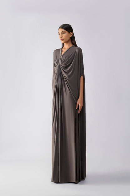 Draped Crystalvein Dress