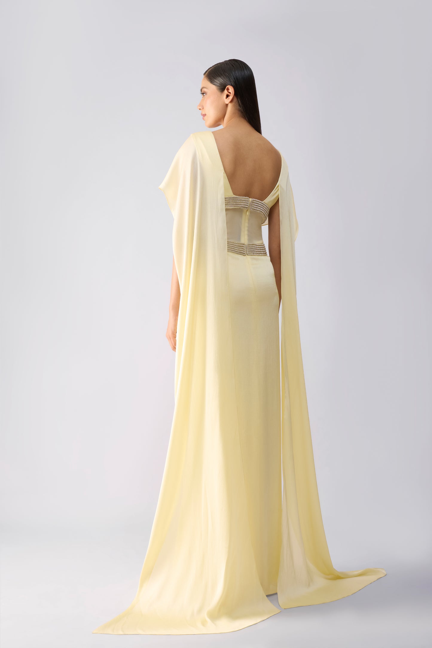 Crystalvein Gown With Wings