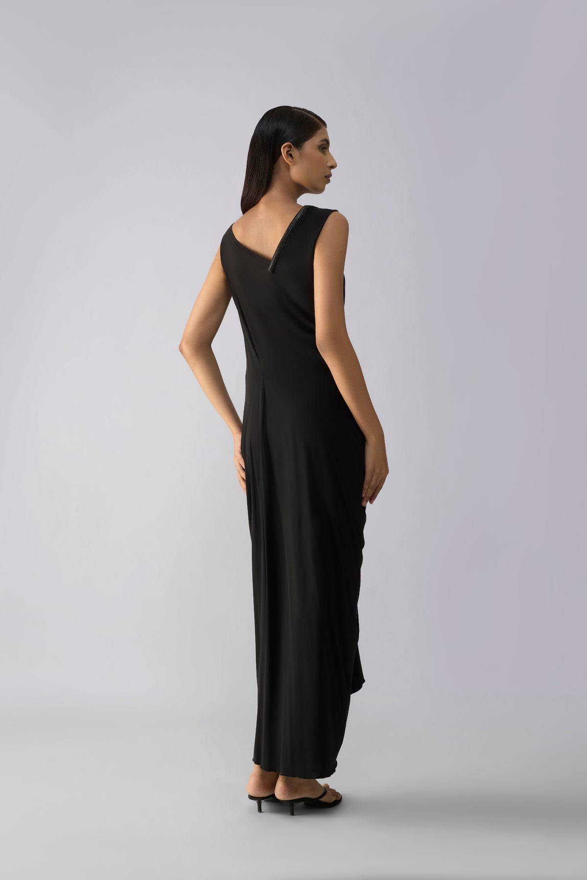 Draped Crystalvein Dress