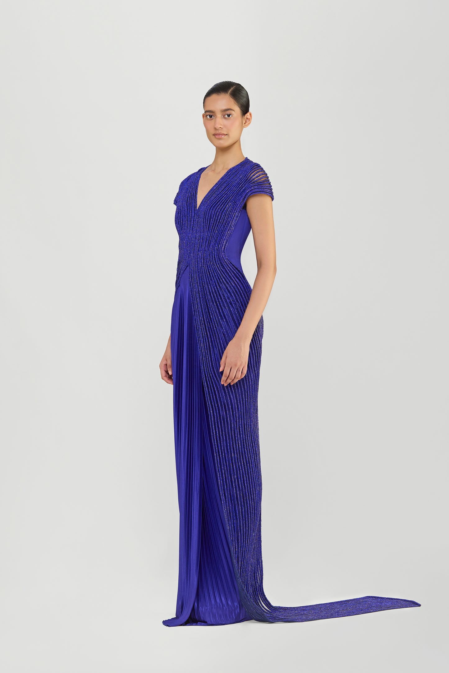 Moulded Crystalvein Gown