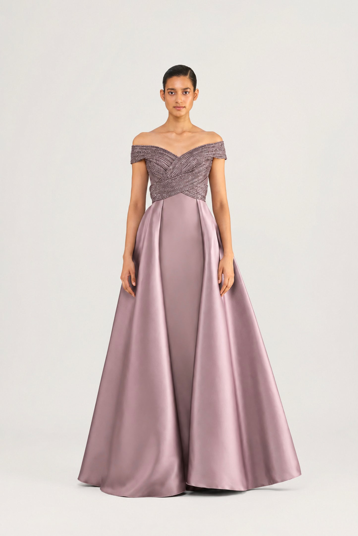 Structured Crystalvein Gown