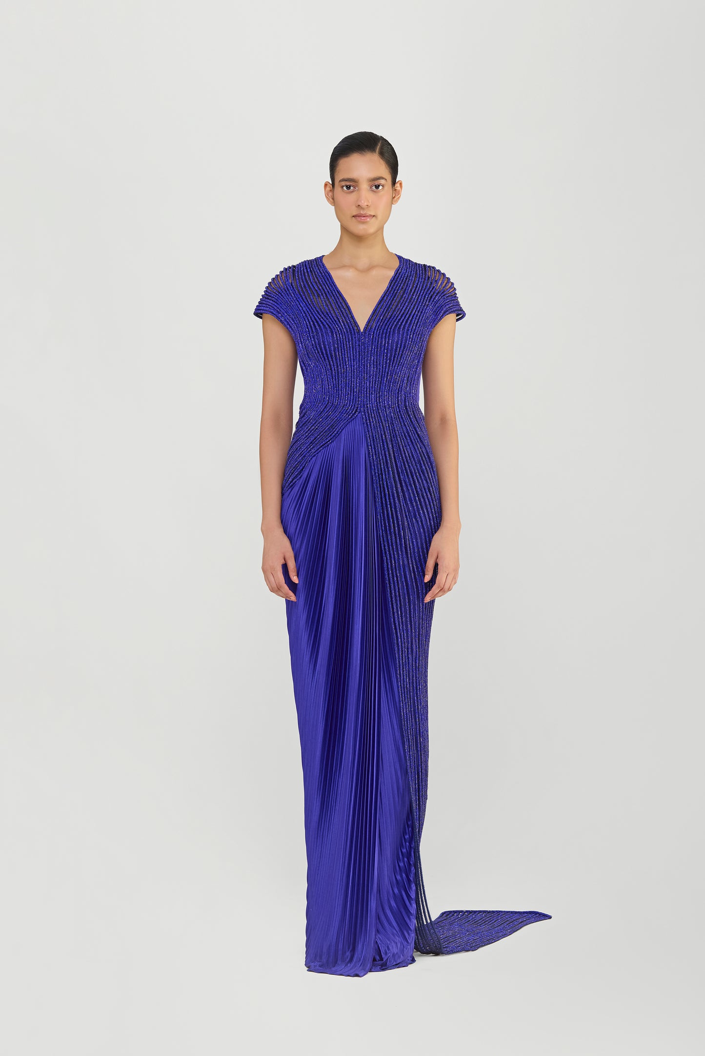Moulded Crystalvein Gown