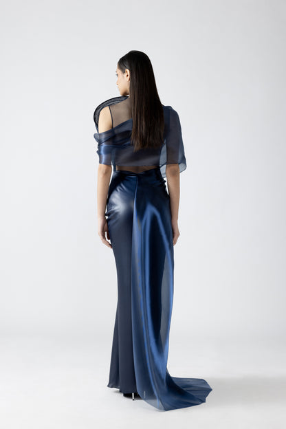 Moulded Corded Gown
