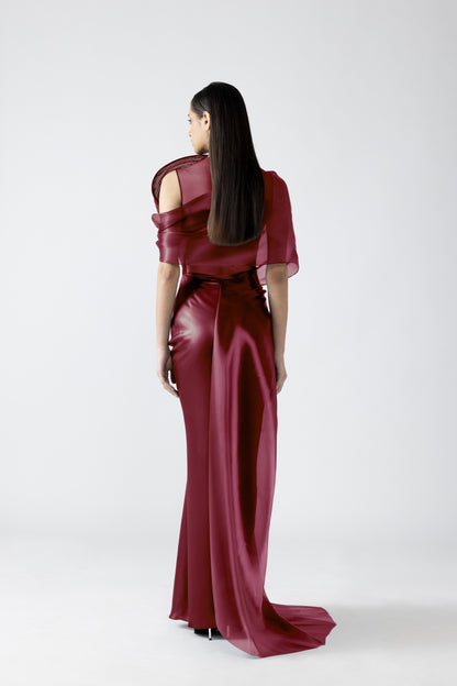 Moulded Corded Gown