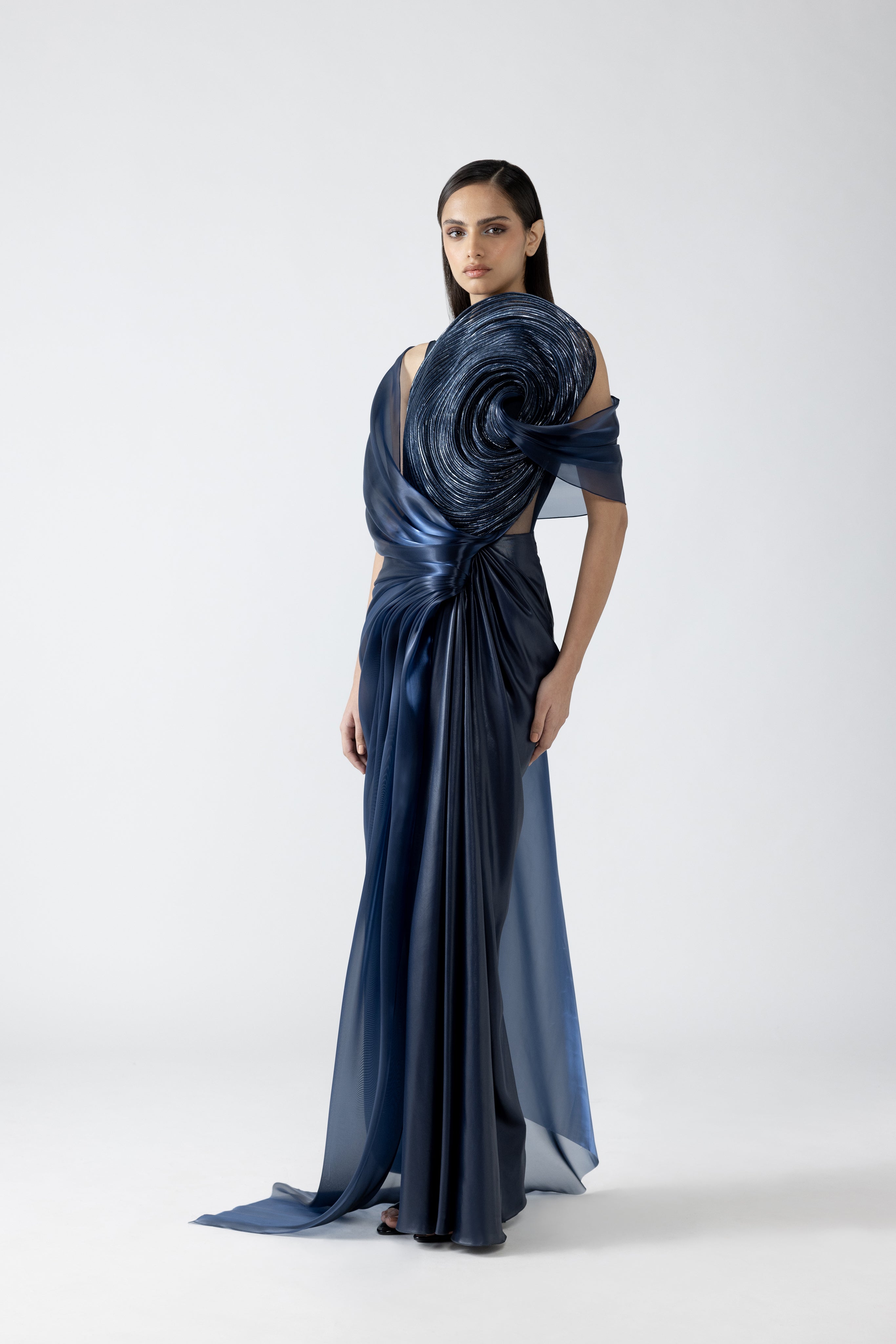 Moulded Corded Gown